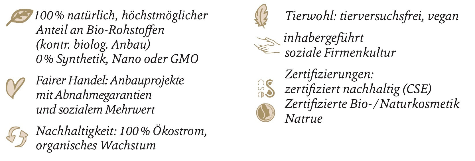 Farfalla-Versprechen